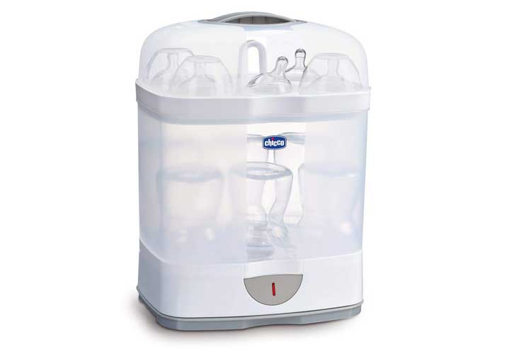 Chicco 2 en 1 Blanc stérilisateur biberon