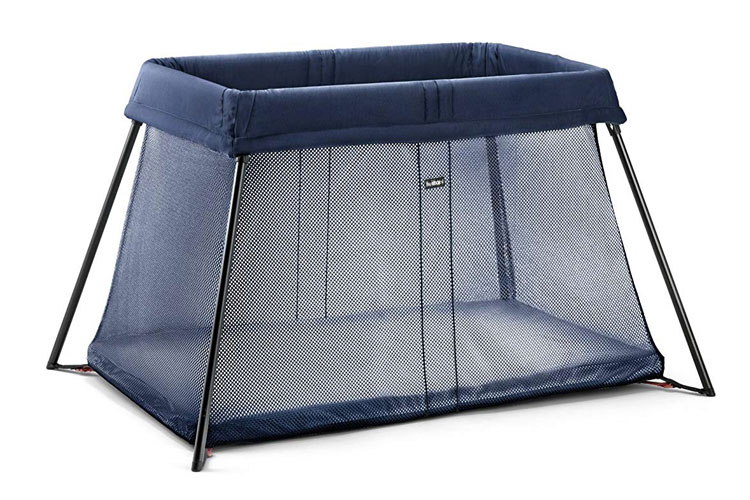 BabyBjörn Light Baleine Bleu lit parapluie