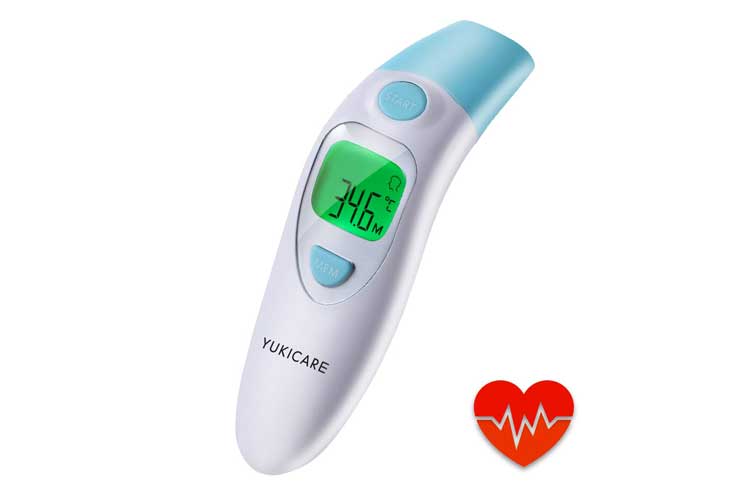 YUKICARE N-bleuclair thermomètre pour bébé