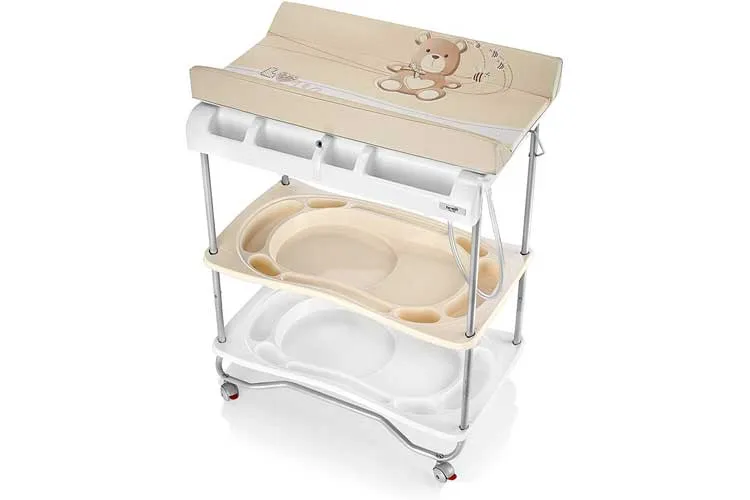 Brevi Atlantis table à langer avec baignoire