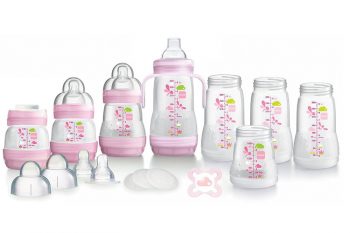 MAM GP0005G-Kit Biberons Rose Nouveau Ne