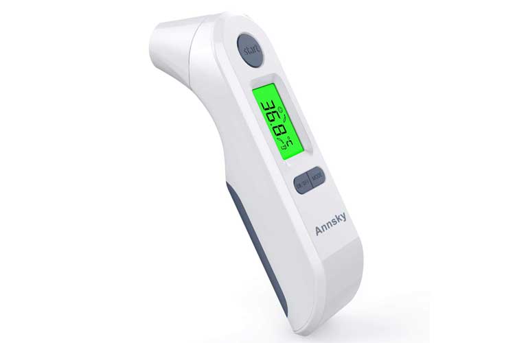 Annsky Thermomètre Frontal thermomètre pour bébé