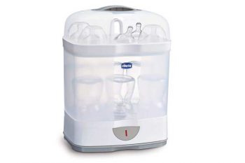 Chicco 2 en 1 Blanc stérilisateur biberon