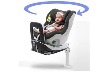 Bébé2Luxe "The One" noir siège auto pivotant