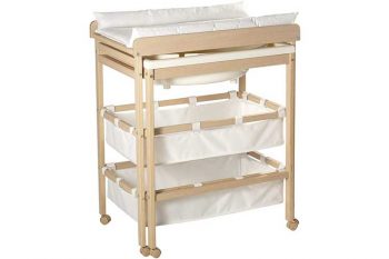 Roba Combinaison table à langer avec baignoire