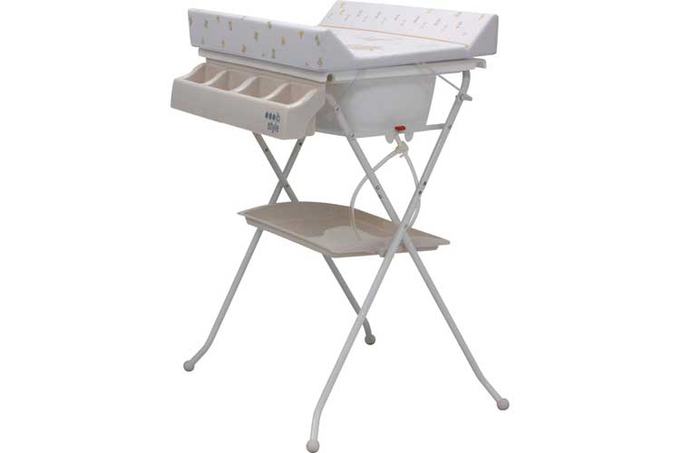 IB-Style My little Farm beige table à langer avec baignoire