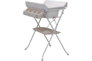 IB-Style My little Farm beige table à langer avec baignoire