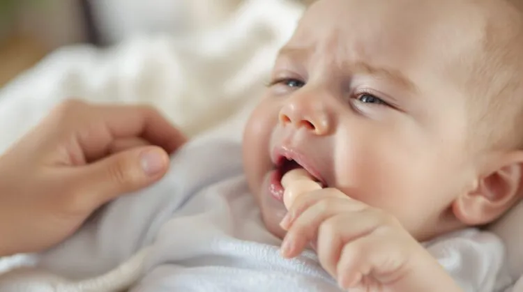 poussée dentaire bébé