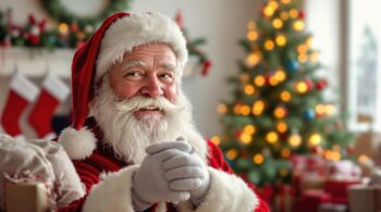 dessin à imprimer de père noel