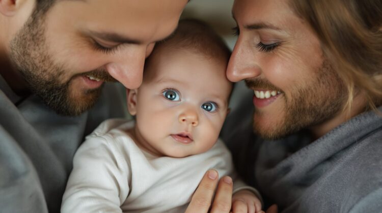couleur des yeux du bebe