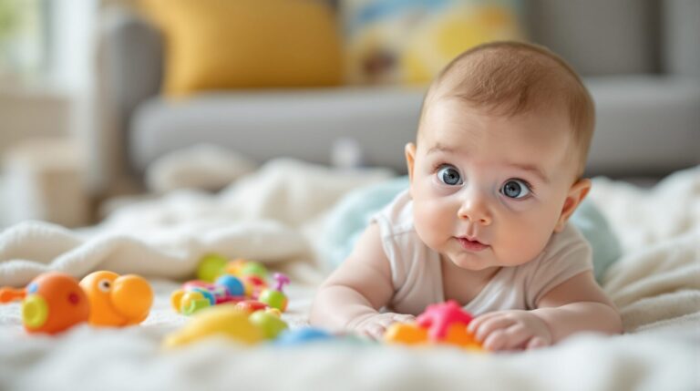 bébé 3 mois développement