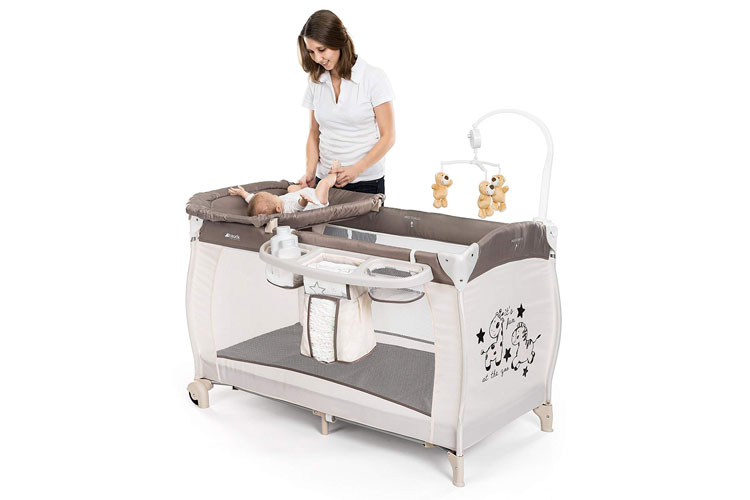 Hauck Babycenter Zoo lit parapluie