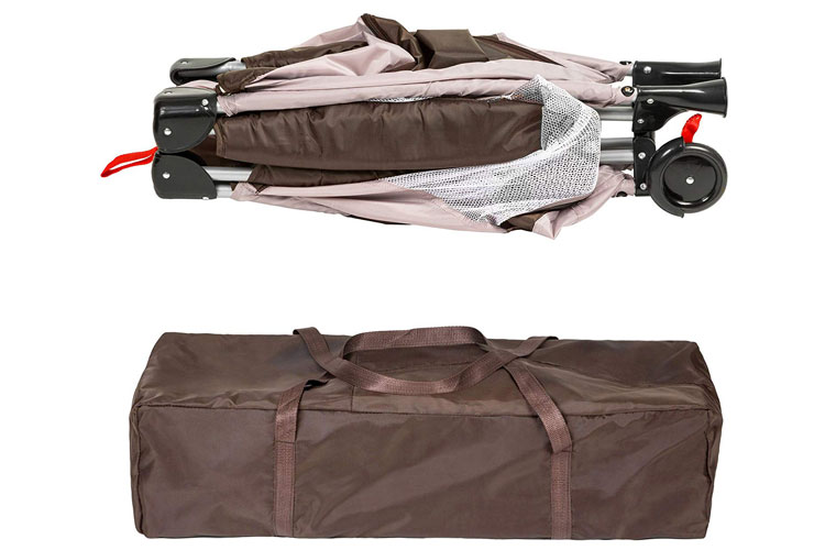 TecTake Lit Bébé Parapluie test