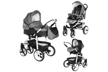 EmJot B&W poussette trio