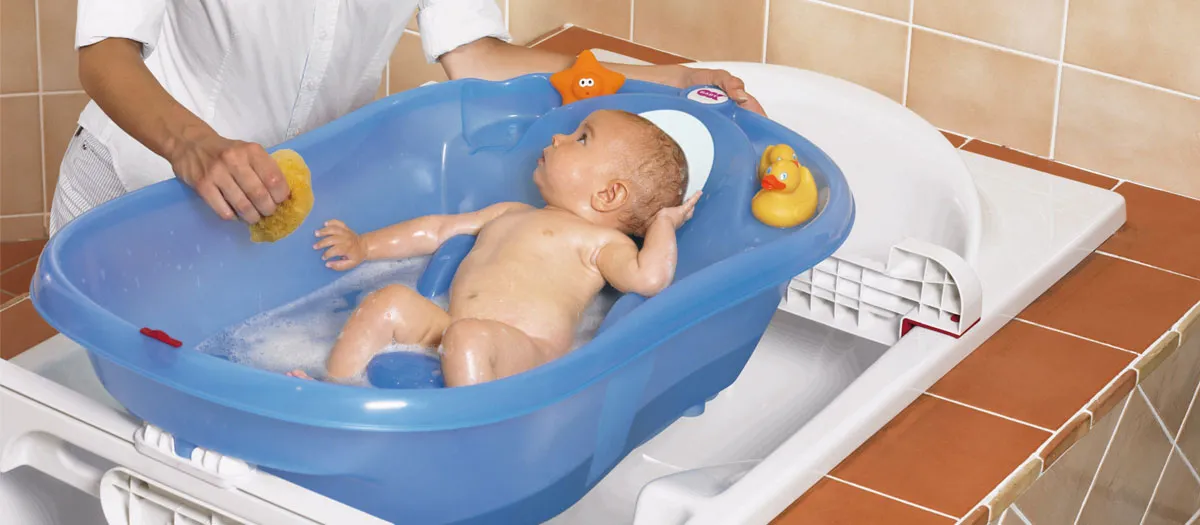 achat table à langer avec baignoire
