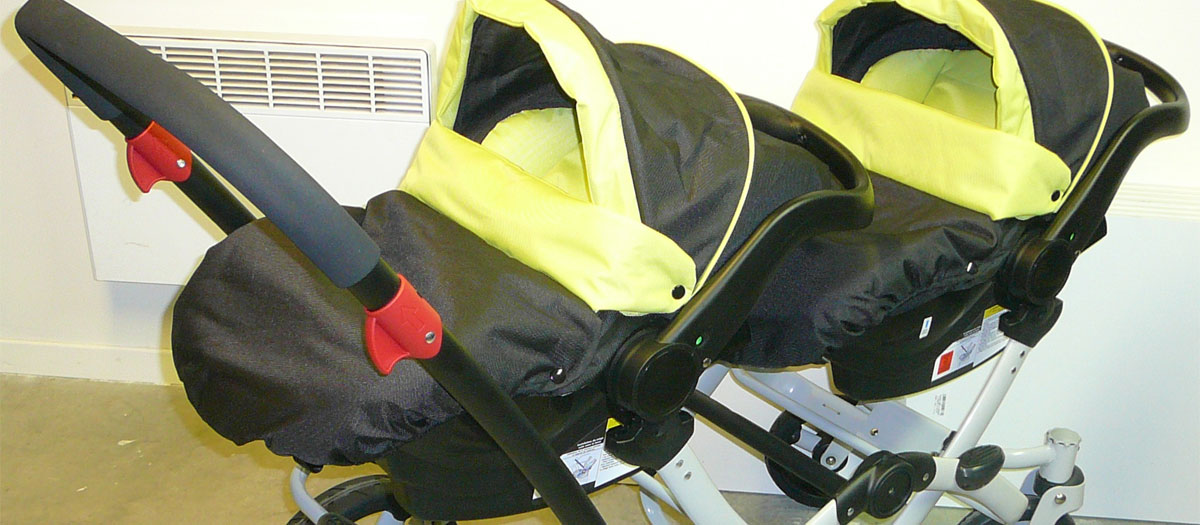 test poussette double