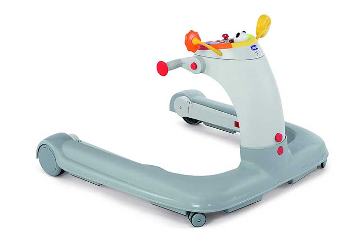 Chicco 1 2 3 Argent trotteur bébé