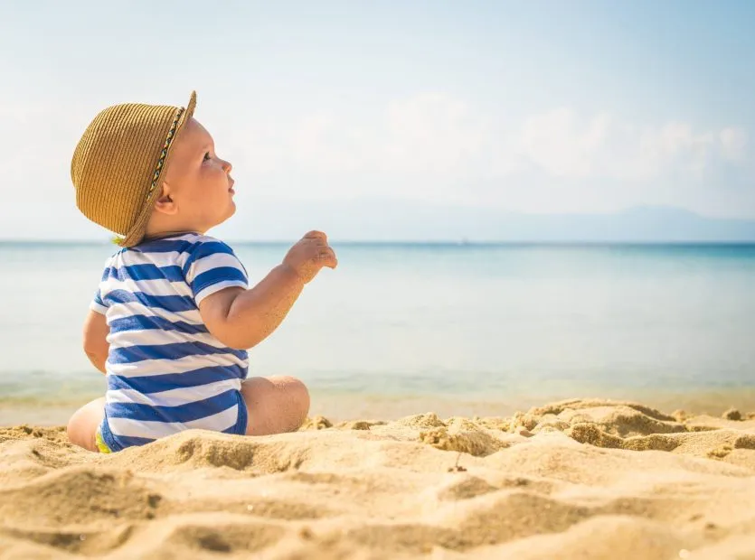 combinaison de bain anti-UV pour bébé