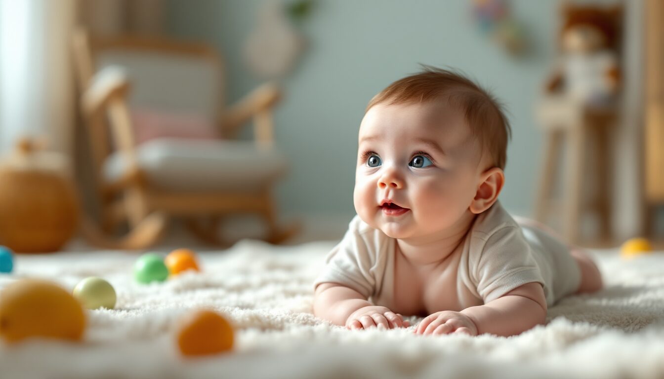 bébé 3 mois développement