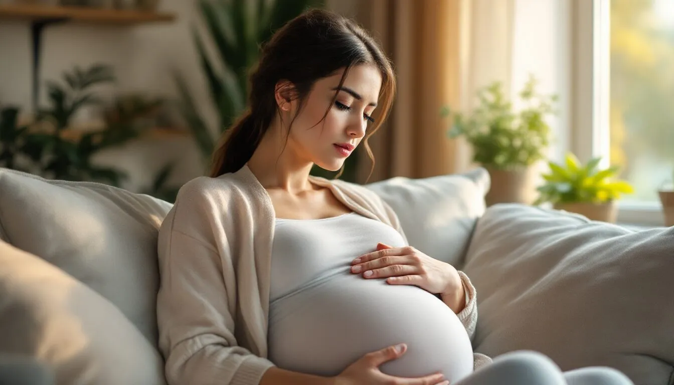 coeur qui bat fort enceinte