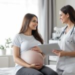 enceinte et perte blanche epaisse