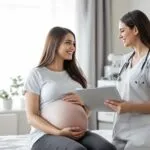 enceinte et perte blanche epaisse