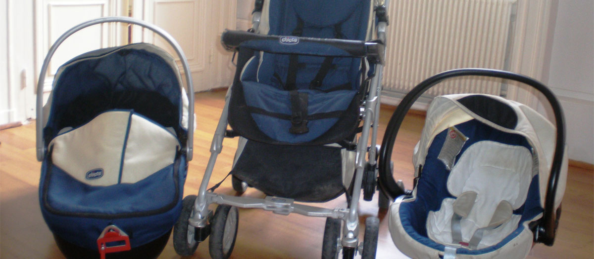 achat poussette 3 en 1