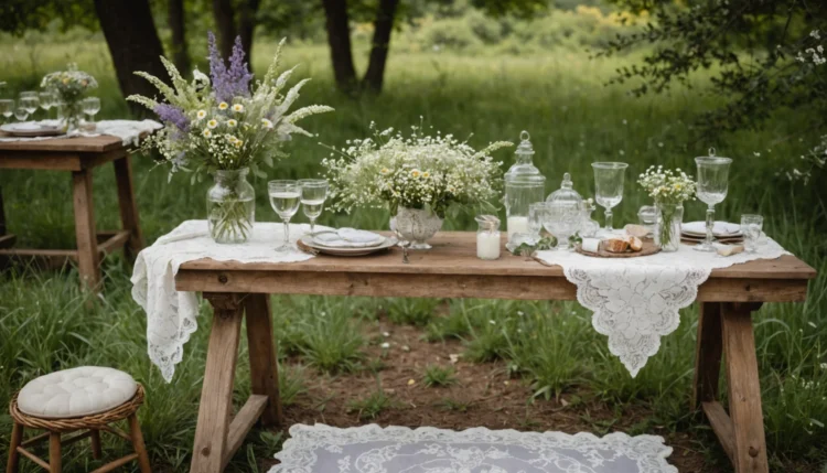 boheme deco bapteme nature