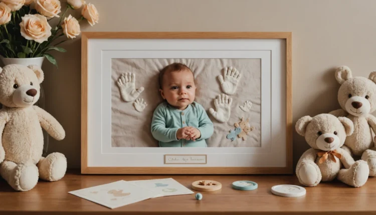 coffret empreinte bébé