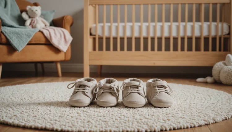 chausson bebe marche