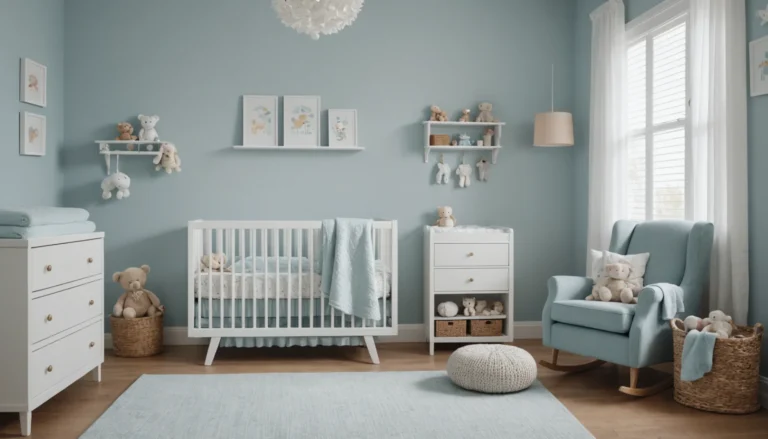 aménagement chambre bébé