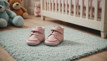chausson cuir souple bébé