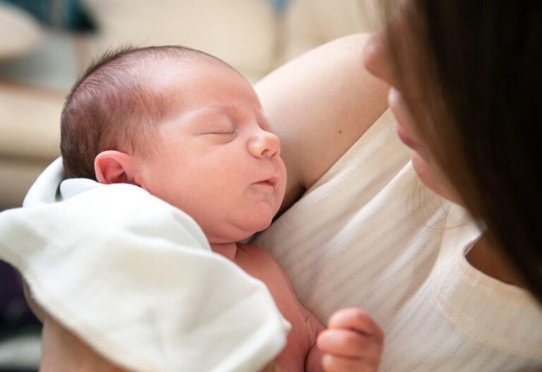 photo maman bébé