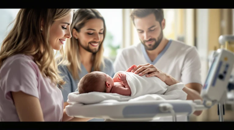 perte poids bebe naissance