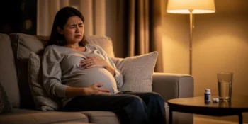 remontée acide fin de grossesse signe accouchement