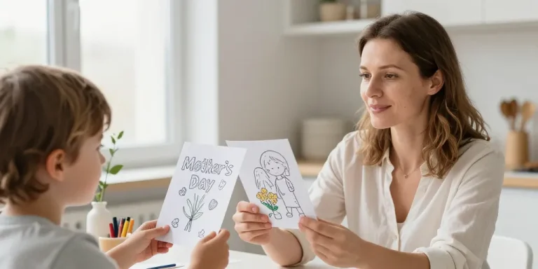 coloriage fete des maman