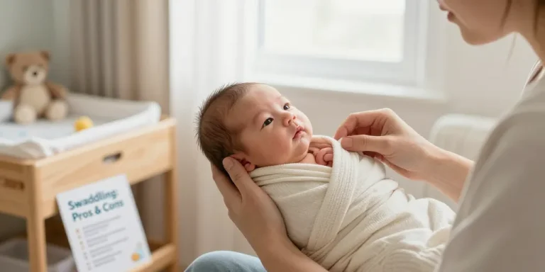 pourquoi emmailloter bébé