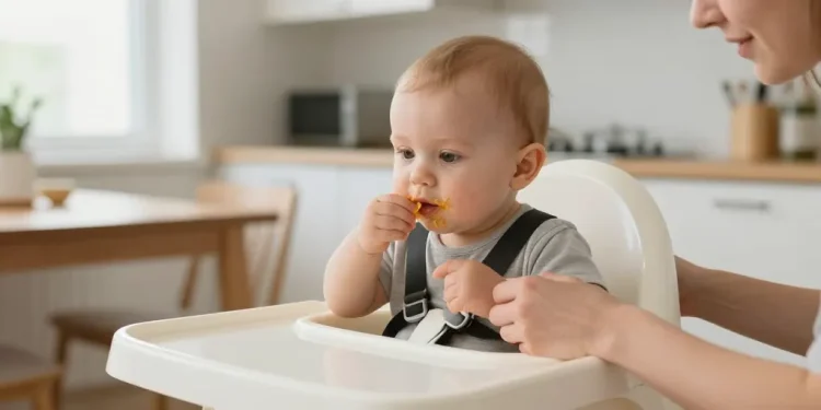 quand mettre bébé chaise haute