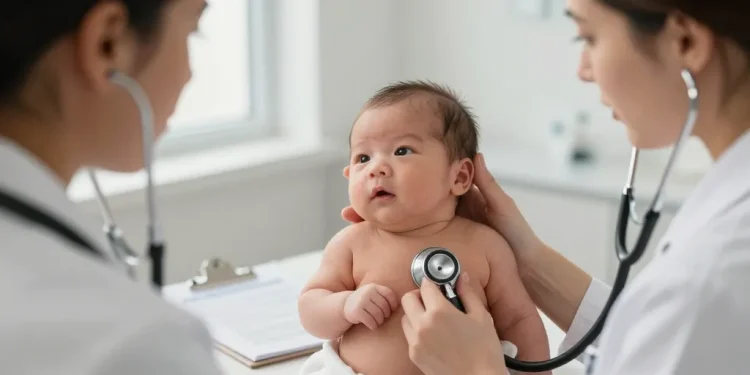 souffle au cœur bébé est-ce grave