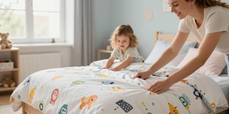 Aménager une chambre d’enfant : pourquoi acheter une housse de couette