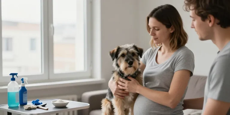 pet qui pue enceinte