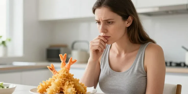 crevette tempura enceinte