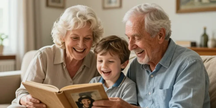 relation grands parents et petit-fils