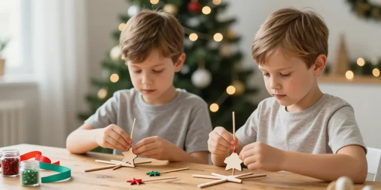 bricolage noël batonnet de glace