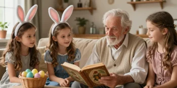 histoire du lapin de paques