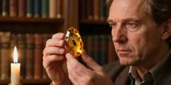 L'ambre : histoire, symbolique et vertus d'une résine fossile