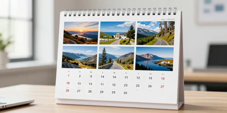 calendrier photo