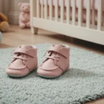 chausson cuir souple bébé