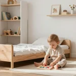 Équiper la chambre d'un tout-petit selon Montessori, pièce par pièce