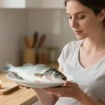 filet de bar enceinte